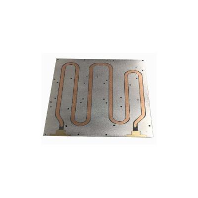 China Refrigeration Parts IGBT CPU Battery Cooling Aluminum Water Cooled Cooling Plate For Heat Exchanger for sale