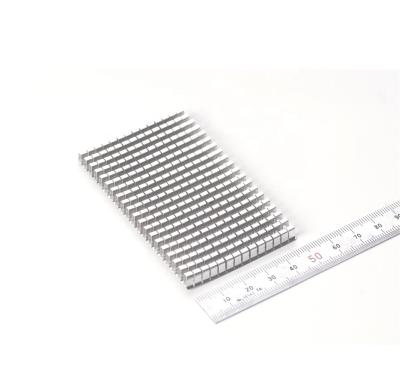 China Heat Exchanger Parts China Supply Corrugated Metal Aluminum Fins For Heat Sink for sale