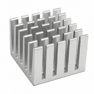 China Refrigeration Parts CNC Led Extrusion Aluminum Radiator CNC Milling Aluminum Radiator for sale