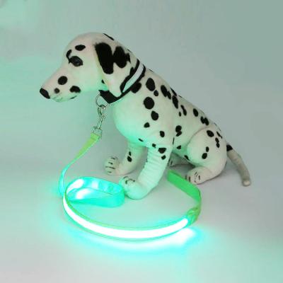 China Wholesale Safety Padded Reflective Pet Led Dog Collar Pets Accessories Adjustable for sale