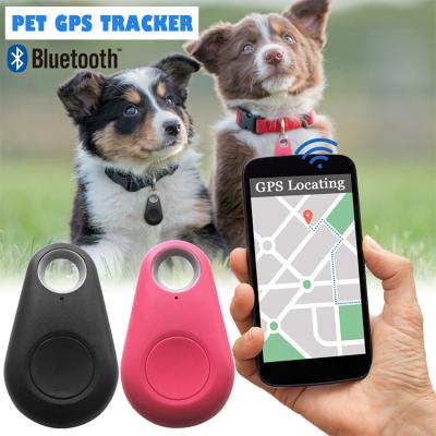 China IOS Android App Custom Logo Blue Tooth Dog Cat Waterproof Pet Training Gps Tracker Collar Colorful for sale