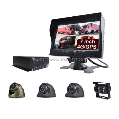 China Data Download Factory 1080P IR Night Vision Truck CCTV Real Time Camera Set System Real Time CMSV6 MDVR 3G 4G GPS BD Digital Video Recorder for sale