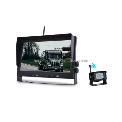 China Waterproof Waterproof Night Vision Cameras 10.1 Inch Rear View Camera Wireless Monitor DVR For RV Truck Bus Trailer Truck 12V 24V for sale