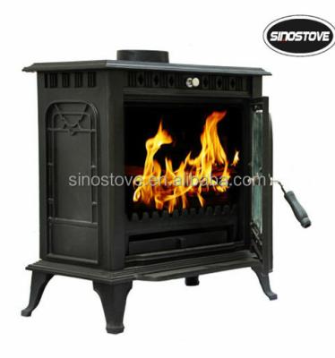 China Indoor Heating UK Classically Designed Cast Iron Stove Wood Burning Stove For Sale for sale