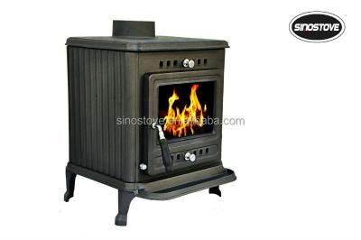 China Cast Iron Portable Indoor Wood Burning Stoves Home Heating Stoves Wood Smokeless Stove for sale