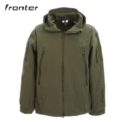 China Good Quality Viable Military Green Shell Jackets Mens Winter Molle Jacket Military Use Army Uniform for sale