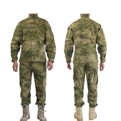 China Army anti-static combat A-TACS FG ACU camouflage uniform jacket and pants military uniform for sale