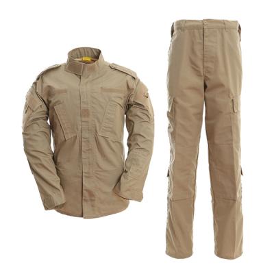 China Fronter Anti-Static Customize ACU Military Tactical Pants Plain ACU Khaki Uniform for sale