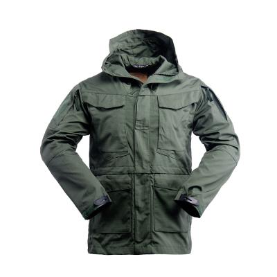 China Autumn Outdoor Waterproof Windbreaker Breathable Long Section Army Tactical Spring Jacket For Men for sale