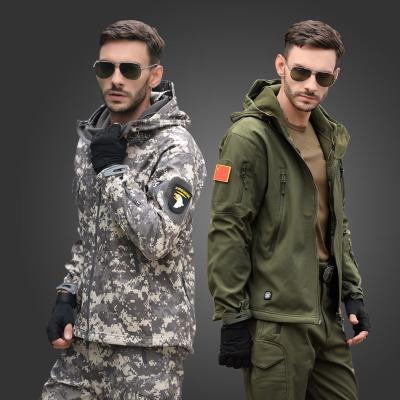 China China Anti-Static Quality Hunting Clothing Camouflage Hoodie Anorak Jacket Waterproof Suit Men for sale