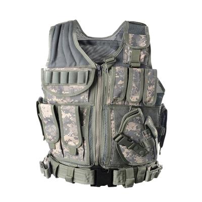 China Light Weight Mesh Gear Police Airsoft Vest Tactical Armor Plate Compartments Military Army for sale