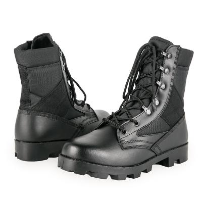 China Leather Army Military Activity Tactical Cowhide Combat Boots Boot Police Shoes Military Tactical Shoes Sale for sale