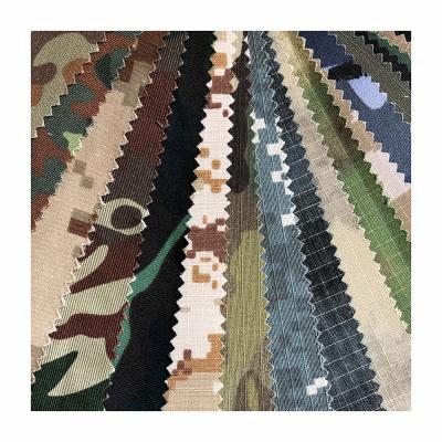 China 65% Polyester 35% Cotton Waterproof Fabric Digital Tear Stop Camouflage Military Uniform Fabric for sale