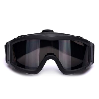 China Paintball Windproof Gear Airsoft Goggle Protective Military Shooting Glasses 3 Glass Tactical Safety Goggles for sale