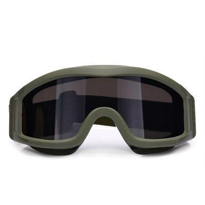 China Tactical Shooting Ballistic Eyewear Windproof Goggles Glass MX Glasses Eye Protection Goggles for sale