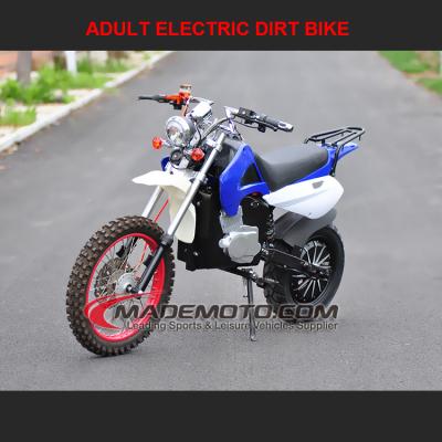 China 2018 Hot Selling Dirt Bike Adult Electric Street Dirt Legal Bike 1750X720X1000mm for sale