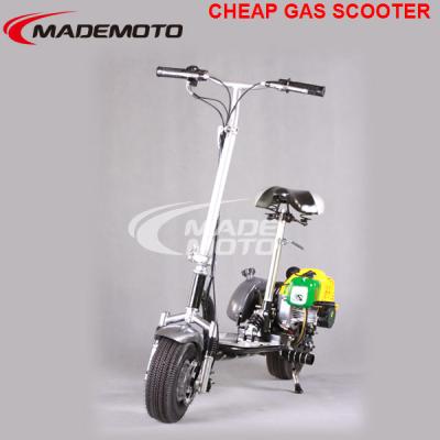 China > 16 Engine 49CC Hot Selling Gas Powered Gas Scooter Factory Supply Off Road Gas Scooter for sale