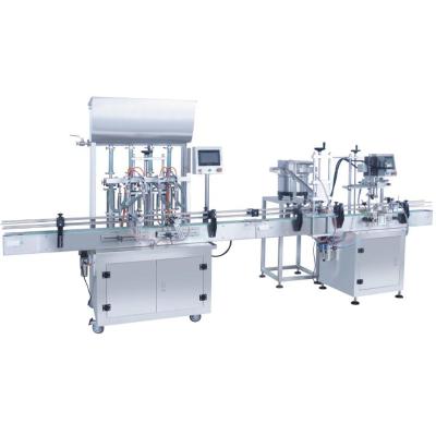 China Automatic Food Perfume Filling Capping Body Spray Machine 10ml Perfume Bottle Filler Filling Production Line for sale