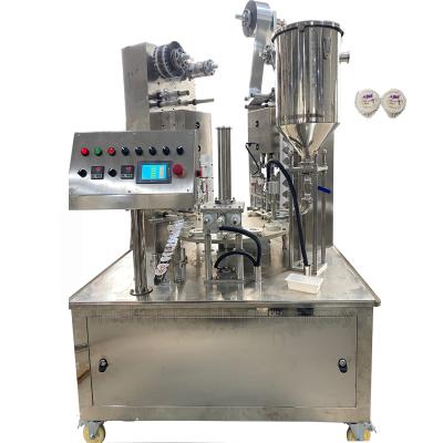 China Automatic Rotary Type Christ Christian Holy Communion Worship Bread Wine Cup Filling and Food Sealing Machine for sale