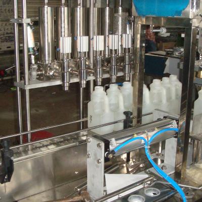 China Multifunctional Automatic Shampoo/Liquid Soap/Cream Bottle Filling Capping Machine for sale