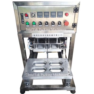 China KIS-1 Hot Desktop Food Products Pneumatic Sealing Machine China for sale