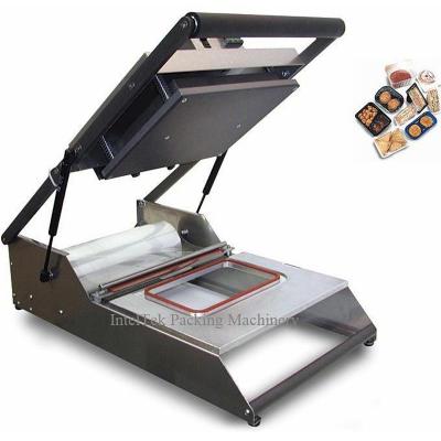 China Manual Box Beancurd Tray Heat Sealer Food Tofu Machinery for sale