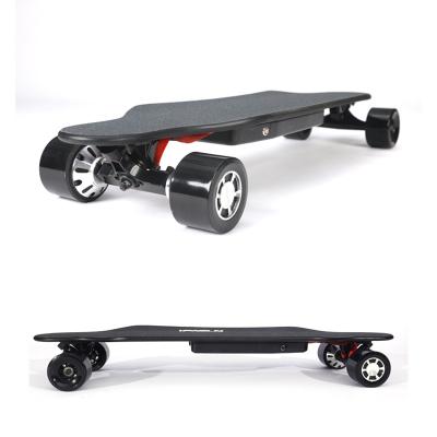 China 2019 Maple makers supply double hub motor long drive board electric skateboard for sale