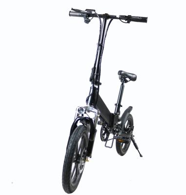 China Dropship 16 Inch 250w 36V Aluminum Alloy Folding Pedal Assisted Bike Electric Bicycle for sale