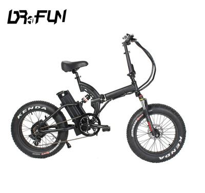 China Europe Warehouse Multifunctional 48V Bafang 500W Geared Hub Motor F/R Disc Brake Fat City Electric Bike Portable Cruiser e Bicycle For Adults for sale