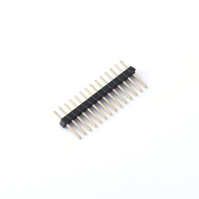 China Kinghelm Pin Header Connector Female To Pin Pitch 2.54mm Female Pin Straight KH-1.27PH180-1X14P-L7.2 for sale