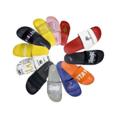 China Cushioning Sandals Fashion Trend Ladies Slippers Custom PVC Slides Slippers For Women for sale