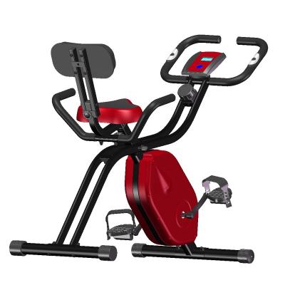 China X-Foldable Fitness Bike Backrest Exercise Bike Magnetic Resistance Fashion Home Indoor Bike with High Quality for sale