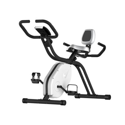 China 2021 Fashion Xbike Stretching Magnetic Exercise Bike Foldable With 8 Level Adjustable Magnetic Resistance Xbike for sale