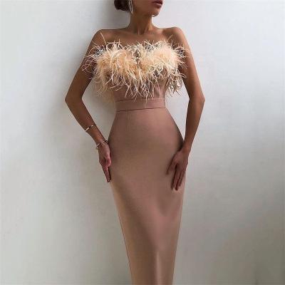 China Factory Price Anti-static Wholesale Custom Made Summer Ladies Dresses Shoulder Sexy Woman Dress Dress for sale