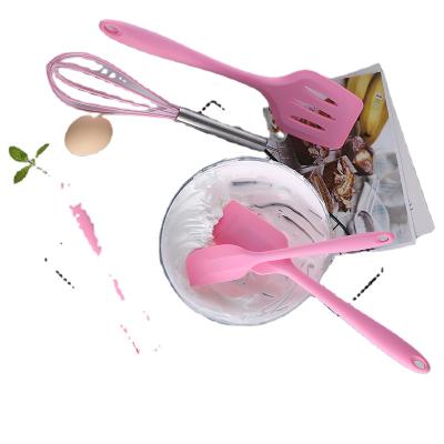 China Viable Superior Custom Silicone Kitchen Utensil Set Silicone Red Fashion Cooking Utensils Kitchen Utensils for sale