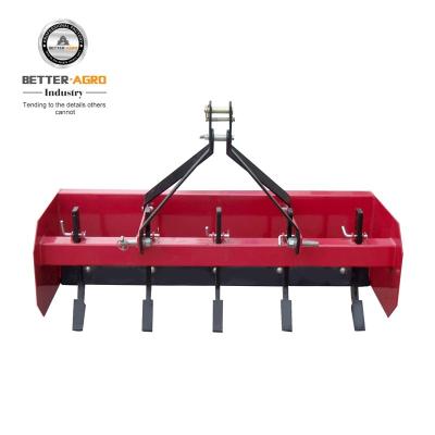 China Cultivation Tractor Hitch Land Scraper Box Blade Rear Rippers for sale