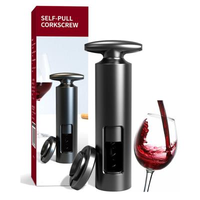 China Manual Multifuction 2 in 1 Manual Wine Corkscrew Wine Opener Set Gift Red Wine Bottle Opener for sale