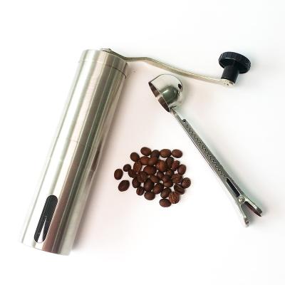 China Low Grind Coffee Moq Stainless Steel Hand Burrs Coffee Grinder for sale