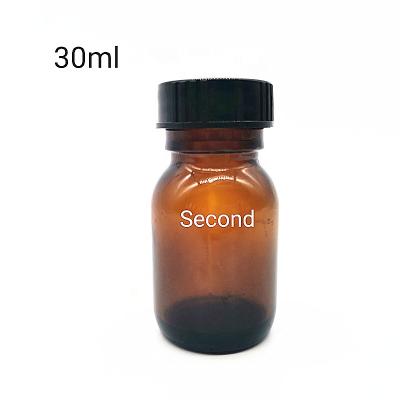 China Medicine Wide Mouth 30ml Amber Capsule Pill Bottle Child Proof Cap for sale