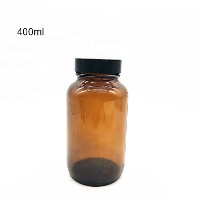 China Wholesale Medicine Pill Bottle 400ml Capsule Bottle Ointment Amber Bottle for sale