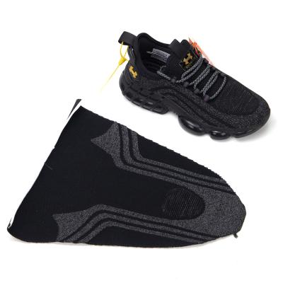 China Shoes Knitted Comfortable Material Sports Upper Shoe Reflective Material For Mesh Men Shoes Ccasual Outdoors for sale