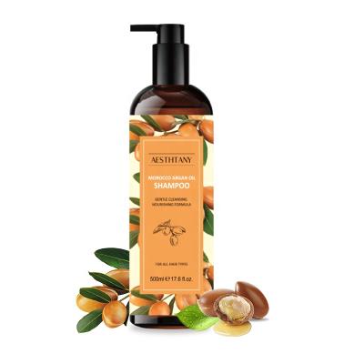 China Color-protecting Argan Oil Shampoo Manufacturer OEM Private Label Organic Herbal Hair Shampoo for sale