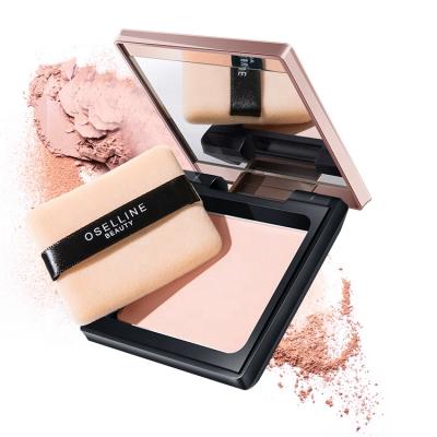 China Professional Private Label Mineral Moisturizer Facial Makeup Pressed Powder Vegan Powders Ladies Face Makeup for sale