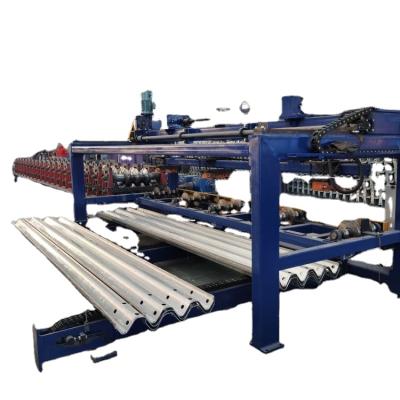 China Building material stores 2021hot sale 2 waves guardrail roll forming machine guardrail roll forming machine guardrail machine for sale