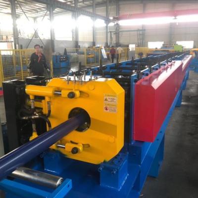 China Building Material Shops Downpipe Making Machine Roll Forming Machine Maker Automatic Round Downpipe Roll Forming Machine for sale