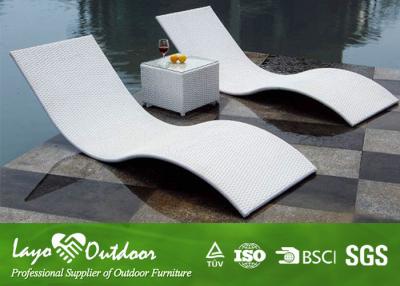 China Outdoor Reclining Lounge Chair Summer Garden Furniture , Commercial Pool / Backyard / Lawn Lounge Chairs for sale