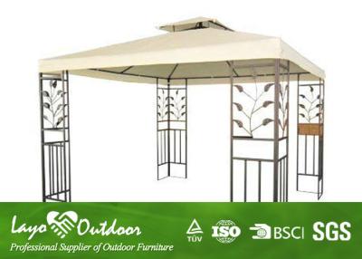 China Screened Outdoor Canopy Gazebo In Backyard Sunshade Awning Gazebo UV Resistant for sale