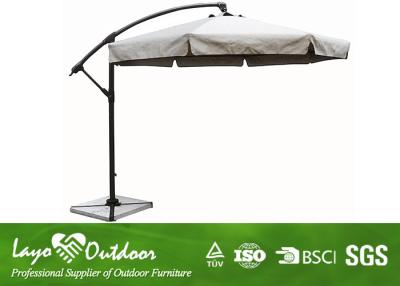 China Outdoor Beach Offset Patio Umbrella Offset Patio Rectangular 180 - 400CM for sale