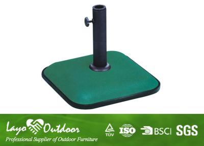 China Pool / Yard Small Patio Umbrella Base Stand Moisture - Proof 2 Year Warrantee Promise for sale