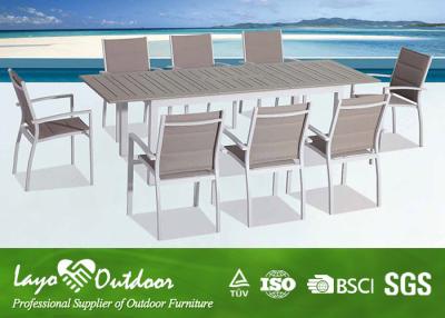 China Factory audit passed Casual Modern Style with high quality Outdoor Dinning Table set for sale